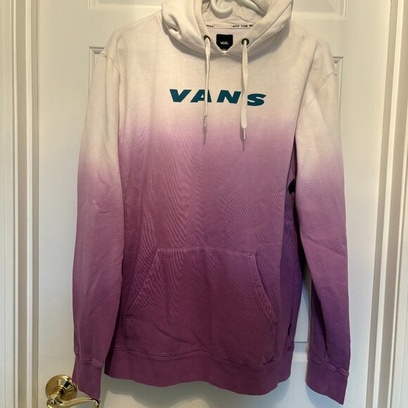 Vans White & Purple Hoodie - Picture 1 of 4